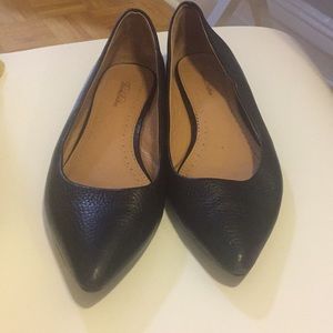 Brooks brothers black work flats
